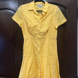 Urban Outfitters UO Noyak Yellow Shirtdress Size S